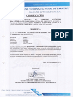 Certificado de Servicio Basico Diciembre