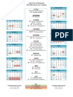2122 - School Year Calendar