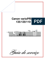 Guia de serviço Canon varioPRINT 135/120/110