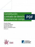 Constitución y Estado de Derecho. Experiencias Comparadas