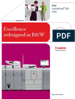 VarioPrint DP Line Specifications