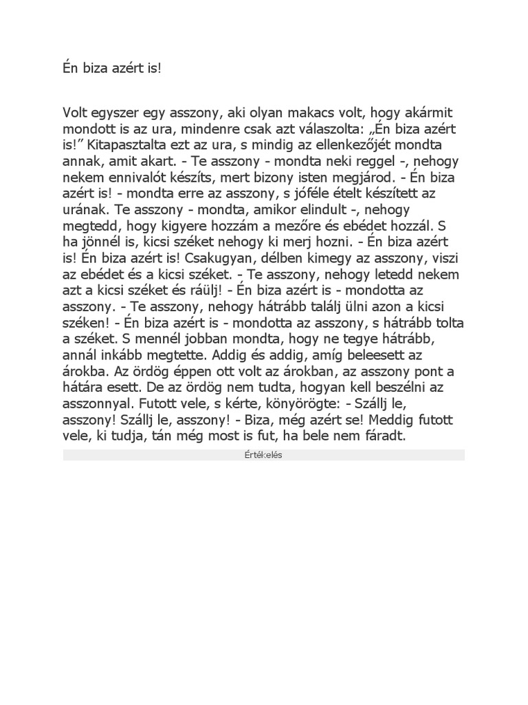 Én biza azért is PDF