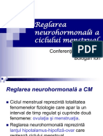 Reglare Neurohormonala Ciclu Menstrual