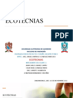 Ecotecnias y viviendas sostenibles