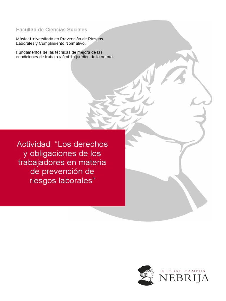 Derechos y obligaciones en riesgos laborales | PDF | Derecho laboral ...