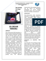 Latest Trends in Medical Field 3D Organ Printing - Mahan