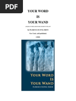 Florence Scovel Shinn Your Word Is Your Wand