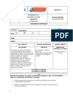 Taller de Nivelacion Grado Noveno Quimica