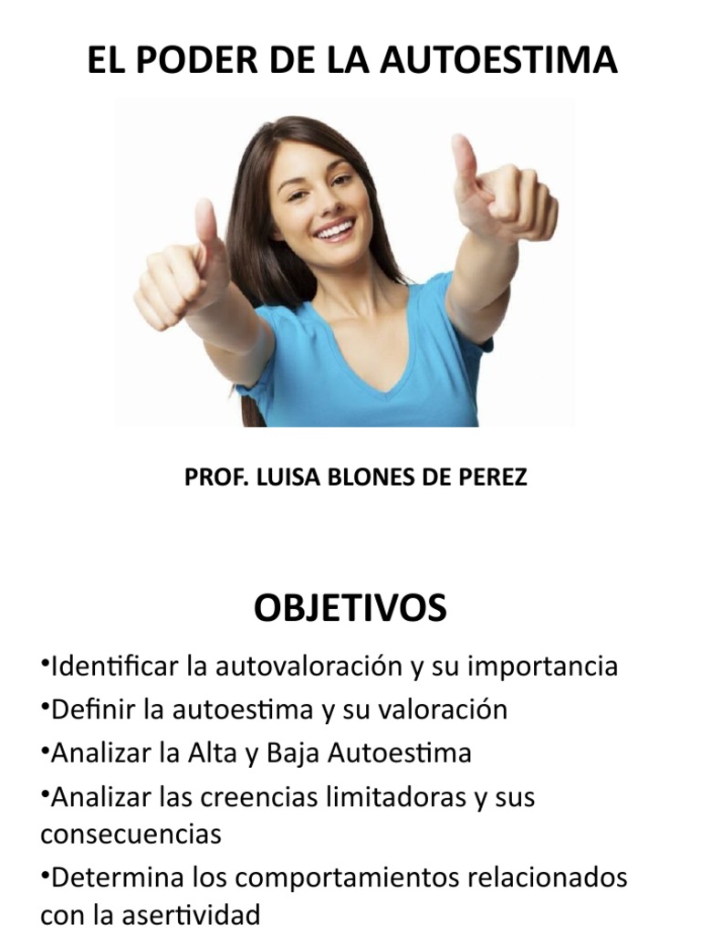 Autoestima: Claves para el Éxito Personal | PDF | Autoestima | Amor