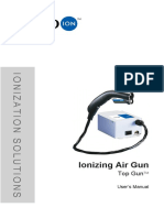 Ionizing Air Gun Top Gun User's Manual 5101015-01 Rev 2