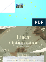 Linear Optimization