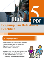 Bab 5 Pengumpulan Data Dalam Penelitian