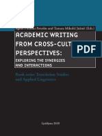 Academic Writing Perspectives: Cross-Cultural Exploration