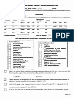 General Civil & DomesticRel. Case Filing Form Fillable