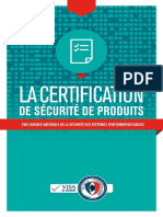 Certification Securite Produits Visa Securite Anssi