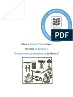 Tarea 1 Historia de Mexico-Intrummentos Prehispanicos