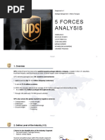 UPS - Five Forces Final