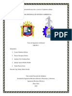 Trabajo Resumen Grupo No 3 - Sistema Regional de Gestion Ambiental