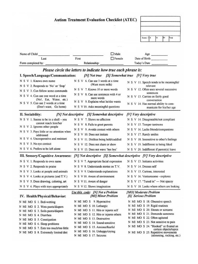 ATEC Blank | PDF