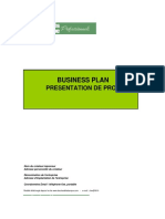 Exemple Business Plan Vierge