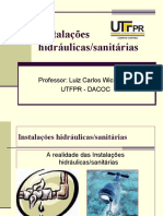 Instalacoes hidraulicas sanitarias