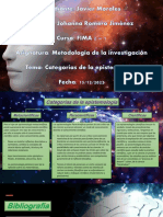 DEBER 3 - Mapa Conceptual Sobre Las Categorías de La Epistemología