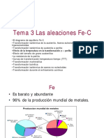 Tema 3 Aleaciones Fe-C