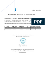 Certificado de Beneficiario - 134766913