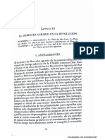 Derecho Agrario en La Revolución. Sotomayor