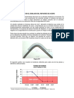 Doblado Del Refuerzo de Acero