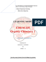 CHEM225 Organic Chemistry 1 Module Week 1-4