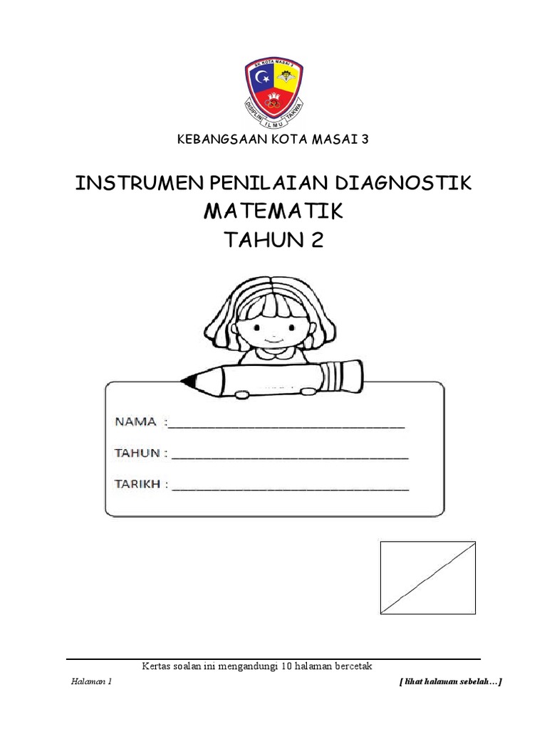 Uasa Matematik Tahun 2 Pdf