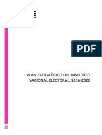 Plan Estrategico 2016-2026 y Sus Anexos