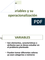 Variables Operacionalizacion
