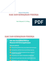 Hak dan Kewajiban Pekerja