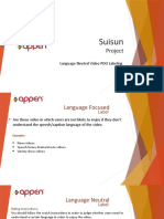 Suisun Language Focused