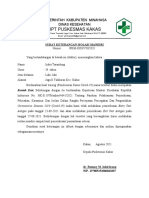 Surat Ket Isolasi Mandiri Juli 2021