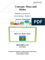 Passed 501-12-20MELCS Kalinga Mole Concept