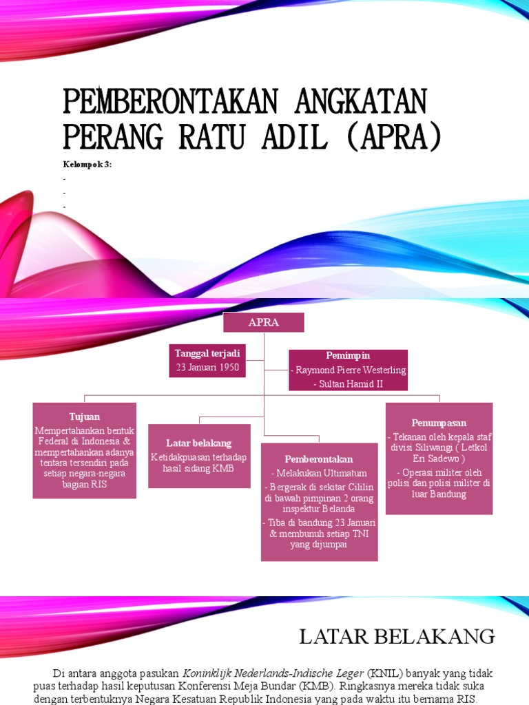 Pemberontakan Angkatan Perang Ratu Adil Apra Pdf