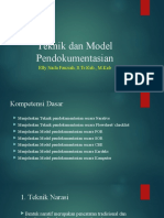 TEKNIK DAN MODEL PENDOKUMENTASIAN