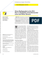 AJR Chest Radiography in The ICU Parte II 2012