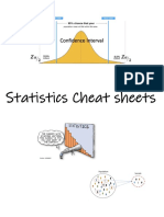 Statistics Cheat Sheets