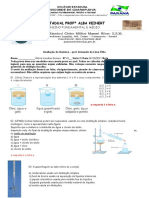 Avaliação Recuperação Inicial Química 2021