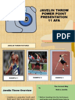 Javelin Throw PowerPoint: Techniques, Skills & Qualities