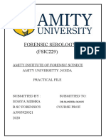 Forensic Serology Print