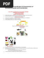 Lesson Plan of Classification