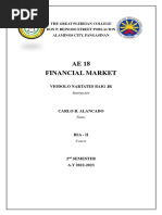 AE 18 Financial Market: The Great Plebeian College Don P. Reinoso Street Poblacion Alaminos City, Pangasinan