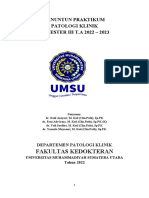 Panduan Praktikum Bagian Patologi Klinik Blok Imunohematologi 2022-2023