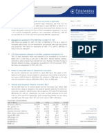 Edelweiss Report On Ispat