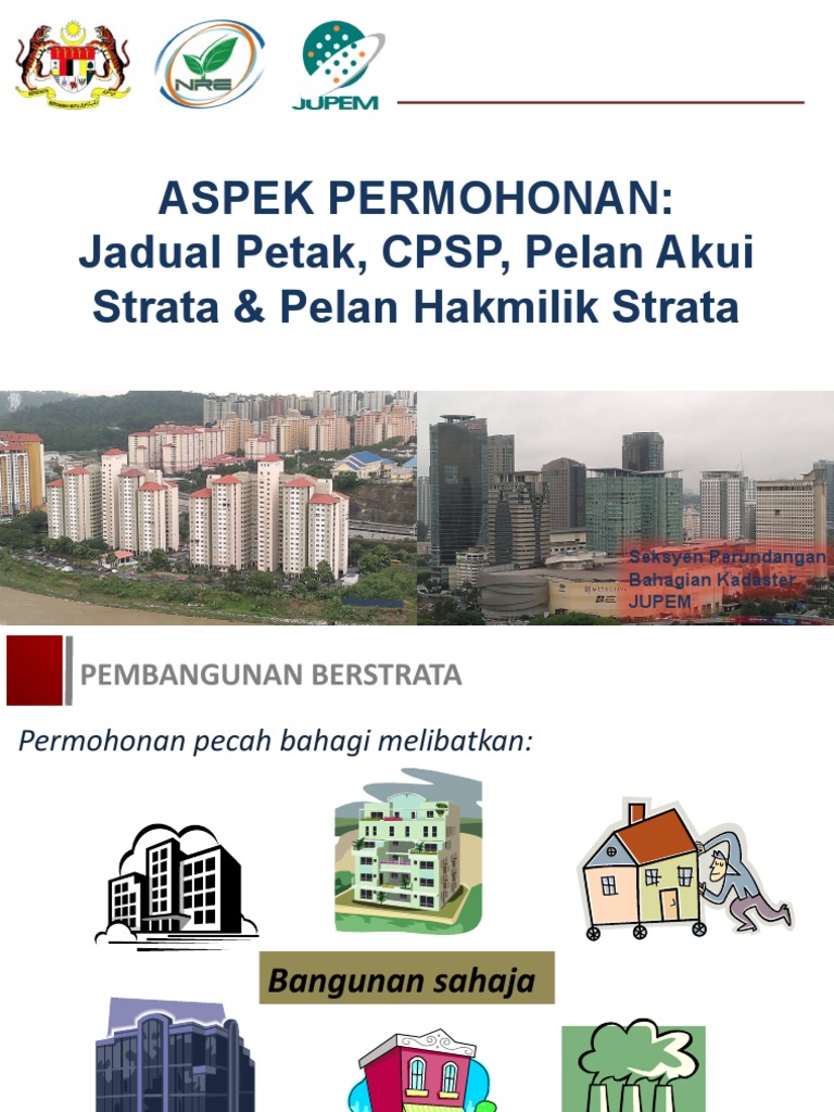 Aspek Permohonan Strata | PDF